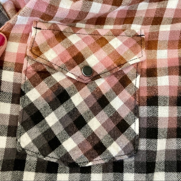 VINTAGE Sears Roebuck & Co Plaid Button Down Shirt - Picture 6 of 10